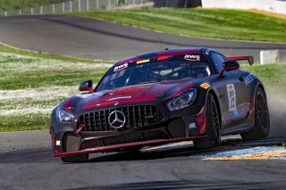 #89 Mercedes-AMG GT4 of Ross Chouest and Aaron Povoledo, RENNtech Motorsports, Pro-Am, Pirelli GT4 America,  SRO America Sonoma Raceway, Sonoma, CA, March 2021. | Brian Cleary/bcpix.com