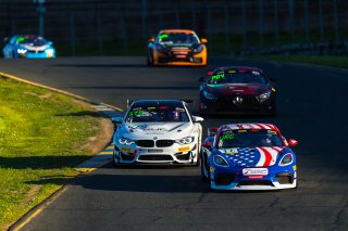 #17 Porsche 718 Cayman GT4 CLUBSPORT MR of James Rappaport and Robert Orcutt, TRG-The Racers Group, Am, Pirelli GT4 America, Pirelli GT4 America, SRO America Sonoma Raceway, Sonoma, CA, March 2021.   | Fabian Lagunas 2021