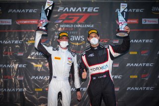 #46 Porsche 718 Cayman GT4 CLUBSPORT MR of Russell Walker and Patrick Byrne, NOLASPORT, Am, Pirelli GT4 America, SRO America Sonoma Raceway, Sonoma, CA, March 2021.   | Fabian Lagunas 2021