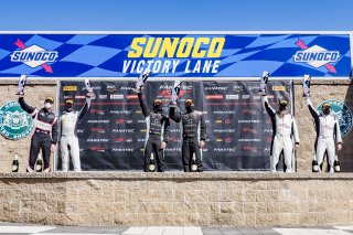 #68 Toyota GR Supra GT4 of Kevin Conway and John Geesbreght, Smooge Racing, Am, Pirelli GT4 America, SRO America Sonoma Raceway, Sonoma, CA, March 2021.   | Brian Cleary/BCPix.com