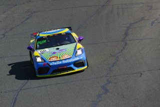 #66 Porsche 718 Cayman GT4 CLUBSPORT MR of Derek DeBoer and Spencer Pumpelly, TRG-The Racers Group, Pro-Am, Pirelli GT4 America,  | Brian Cleary/BCPix.com