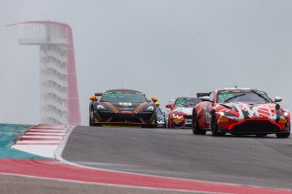 #00 Aston Martin Vantage AMR GT4 of Matt Dalton and Patrick Gallagher, NOTLAD Racing by RS1, Pro-Am, Pirelli GT4 America, SRO America, Circuit of the Americas, Austin, Texas, April May 2021. | Sarah Weeks/SRO             
