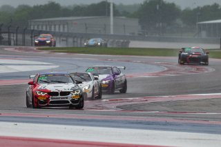 #34 BMW M4 GT4 of James Walker and Bill Auberlen, BimmerWorld Racing, Pro-Am, Pirelli GT4 America, SRO America, Circuit of the Americas, Austin, Texas, April May 2021. | Sarah Weeks/SRO             