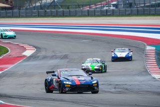 #59 Aston Martin Vantage AMR GT4 of Paul Terry and Brandon Davis, WR Racing, Pro-Am, Pirelli GT4 America, SRO America, Circuit of the Americas, Austin, Texas, April May 2021. | SRO Motorsports Group