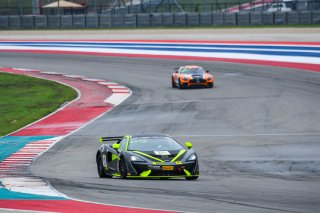 #111 McLaren 570S GT4 of Todd Clarke and Ty Clarke, Motorsport USA, Am, Pirelli GT4 America, SRO America, Circuit of the Americas, Austin, Texas, April May 2021. | SRO Motorsports Group