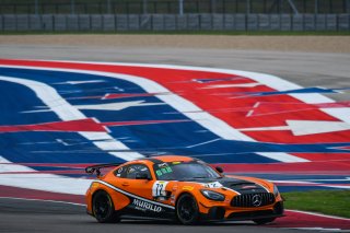 #72 Mercedes-AMG GT4 of Kenny Murillo and Christian Sczymzak, Murillo Racing, SL, Pirelli GT4 America, SRO America, Circuit of the Americas, Austin, Texas, April May 2021. | SRO Motorsports Group