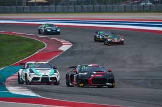 #29 Audi R8 LMS GT4 of Dmitri Novikov and Owen Trinkler, Rearden Racing, Pro-Am, Pirelli GT4 America, SRO America, Circuit of the Americas, Austin, Texas, April May 2021. | SRO Motorsports Group