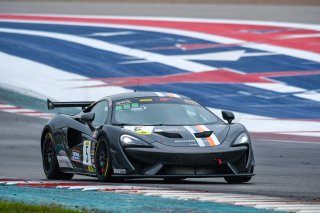 #5 McLaren 570S GT4 of Michael McAleenan and Dan Rogers, Motorsport USA, Am, Pirelli GT4 America, SRO America, Circuit of the Americas, Austin, Texas, April May 2021. | SRO Motorsports Group