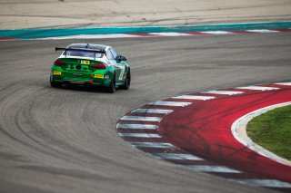 #98 BMW M4 GT4 of Paul Sparta and Andrew Wikstrom, Random Vandals Racing, Am, Pirelli GT4 America, SRO America, Circuit of the Americas, Austin, Texas, April May 2021. | Fabian Lagunas/SRO