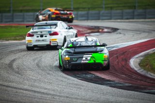 #54 Porsche 718 Cayman GT CS MR of Tim Pappas and Jeroen Bleekemolen, Black Swan Racing, Pro-Am, Pirelli GT4 America, SRO America, Circuit of the Americas, Austin, Texas, April May 2021. | Fabian Lagunas/SRO