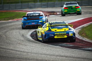 #39 Mercedes-AMG GT4 of Chris Cagnazzi and Guy Cosmo, RENNTech Motorsports, Pro-Am, Pirelli GT4 America, SRO America, Circuit of the Americas, Austin, Texas, April May 2021. | Fabian Lagunas/SRO