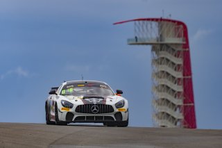 #16 Mercedes-AMG GT4 of John Allen and Kris Wilson, Capstone Motorsports, Am, Pirelli GT4 America,  SRO America, Circuit of the Americas, Austin, TX, April 29, 2021.  | Brian Cleary/SRO