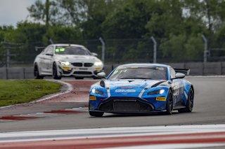 #2 Aston Martin Vantage AMR GT4 of Jason Bell and Andrew Davis, GMG Racing, Pro-Am, Pirelli GT4 America, SRO America, Circuit of the Americas, Austin, Texas, April May 2021. | SRO Motorsports Group