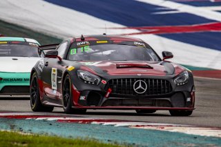#89 Mercedes-AMG GT4 of Ross Chouest and Aaron Povoledo, RENNtech Motorsports, SL, Pirelli GT4 America, SRO America, Circuit of the Americas, Austin, Texas, April May 2021. | SRO Motorsports Group