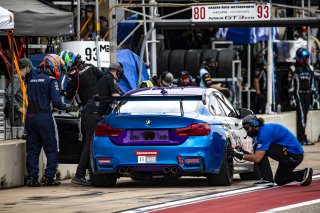#11 BMW M4 GT4 of Stevan McAleer and Toby Grahovec, Classic BMW, SL, Pirelli GT4 America, SRO America, Circuit of the Americas, Austin, Texas, April May 2021. | SRO Motorsports Group