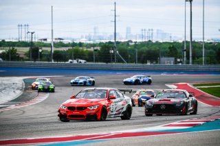 #52 BMW M4 GT4 of Tom Capizzi and John Capestro-Dubets, Auto Technic Racing, Am, Pirelli GT4 America, SRO America, Circuit of the Americas, Austin, Texas, April May 2021. | SRO Motorsports Group