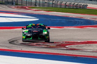 #18 Toyota GR Supra GT4 of Matt Forbush and Damon Surzyshyn, Forbush Performance, Am, Pirelli GT4 America, SRO America, Circuit of the Americas, Austin, Texas, April May 2021. | Sarah Weeks/SRO             
