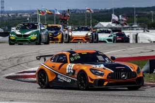 #72 Mercedes-AMG GT4 of Kenny Murillo and Christian Szymczak, Murillo Racing, SL, Pirelli GT4 America, SRO America, Circuit of the Americas, Austin, Texas, April May 2021. | SRO Motorsports Group