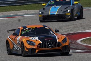 #72 Mercedes-AMG GT4 of Kenny Murillo and Christian Sczymzak, Murillo Racing, SL, Pirelli GT4 America, SRO America, Circuit of the Americas, Austin, Texas, April May 2021. | SRO Motorsports Group