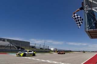 #47 Porsche 718 Cayman GT4 CS MR of Matt Travis and Jason Hart, NOLASPORT, Pro-Am, Pirelli GT4 America, SRO America, Circuit of the Americas, Austin, Texas, April May 2021. | SRO Motorsports Group