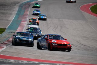 #52 BMW M4 GT4 of Tom Capizzi and John Capestro-Dubets, Auto Technic Racing, Am, Pirelli GT4 America, SRO America, Circuit of the Americas, Austin, Texas, April May 2021. | SRO Motorsports Group