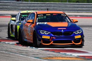 #119 BMW M4 GT4 of Sean Quinlan and Gregory Liefooghe, Stephen Cameron Racing, Pro-Am, Pirelli GT4 America, SRO America, Circuit of the Americas, Austin, Texas, April May 2021. | SRO Motorsports Group