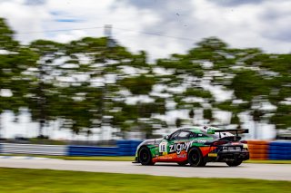 #18 Toyota GR Supra GT4 of Matt Forbush and Damon Surzyshyn, Forbush Performance, Am, Pirelli GT4 America, SRO America, Sebring International Raceway, Sebring, FL, September 2021.
 | Brian Cleary/SRO