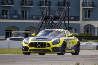 #39 Mercedes-AMG GT4 of Chris Cagnazzi and Guy Cosmo, RENNtech Motorsports, Pro-Am, Pirelli GT4 America, SRO America, Sebring International Raceway, Sebring, FL, September 2021.
 | Brian Cleary/SRO