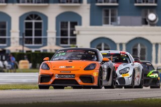 #619 Porsche 718 Cayman GT Clubsport MR of Alain Stad and Thomas Merrill, Stephen Cameron Racing, Pro-Am, Pirelli GT4 America, SRO America, Sebring International Raceway, Sebring, FL, September 2021.
 | Regis Lefebure/SRO