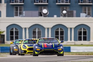 #59 Aston Martin Vantage AMR GT4 of Paul Terry and Brandon Davis, WR Racing, Pro-Am, Pirelli GT4 America, SRO America, Sebring International Raceway, Sebring, FL, September 2021.
 | Regis Lefebure/SRO