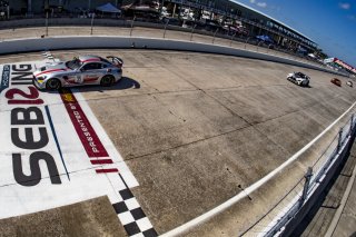 #35 Mercedes-AMG GT4 of Michai Stephens and Colin Mullan, Conquest Racing West, Silver, Pirelli GT4 America, SRO America, Sebring International Raceway, Sebring, FL, September 2021. | Brian Cleary/SRO