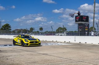 #39 Mercedes-AMG GT4 of Chris Cagnazzi and Guy Cosmo, RENNtech Motorsports, Pro-Am, Pirelli GT4 America, SRO America, Sebring International Raceway, Sebring, FL, September 2021.
 | Brian Cleary/SRO