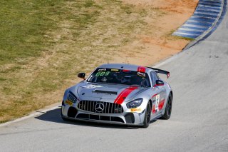 #35 Mercedes-AMG GT4 of Michai Stephens and Colin Mullan, Conquest Racing West, Silver, Pirelli GT4 America, SRO America, Sebring International Raceway, Sebring, FL, September 2021. | Brian Cleary/SRO