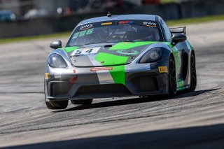 #54 Porsche Cayman GT4 CLUBSPORT-MR of Tim Pappas and Jeroen Bleekemolen, Black Swan Racing, Pro-Am, Pirelli GT4 America, SRO America, Sebring International Raceway, Sebring, FL, September 2021.
 | Regis Lefebure/SRO
