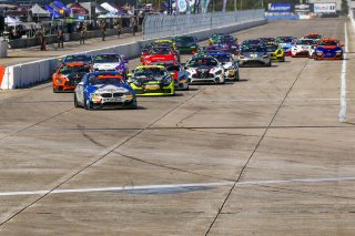 #11 BMW M4 GT4 of Stevan McAleer and Toby Grahovec, Classic BMW, SL, Pirelli GT4 America, SRO America, Sebring International Raceway, Sebring, FL, September 2021.
 | Dave Green/SRO              