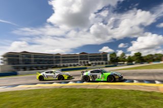 #54 Porsche Cayman GT4 CLUBSPORT-MR of Tim Pappas and Jeroen Bleekemolen, Black Swan Racing, Pro-Am, Pirelli GT4 America, SRO America, Sebring International Raceway, Sebring, FL, September 2021.
 | Regis Lefebure/SRO