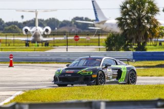 #930 Audi R8 LMS GT4 of Mark Siegel and Tom Dyer, CarBahn, Pro-Am, Pirelli GT4 America, SRO America, Sebring International Raceway, Sebring, FL, September 2021.
 | Dave Green/SRO              