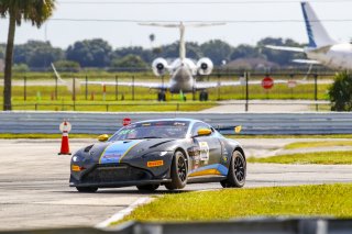 #062 Aston Martin Vantage AMR GT4 of Warren Dexter and Ryan Dexter, Dexter Racing, SL, Pirelli GT4 America, SRO America, Sebring International Raceway, Sebring, FL, September 2021.
 | Dave Green/SRO              