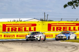 #16 Mercedes-AMG GT4 of John Allen and Kris Wilson, Capstone Motorsports, Am, Pirelli GT4 America, SRO America, Sebring International Raceway, Sebring, FL, September 2021.
 | Dave Green/SRO              