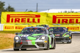 #54 Porsche Cayman GT4 CLUBSPORT-MR of Tim Pappas and Jeroen Bleekemolen, Black Swan Racing, Pro-Am, Pirelli GT4 America, SRO America, Sebring International Raceway, Sebring, FL, September 2021.
 | Dave Green/SRO              