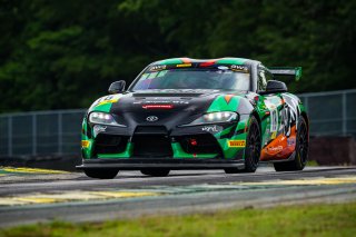 #18 Toyota GR Supra GT4 of Matt Forbush and Damon Surzyshyn, Forbush Performance, Am, Pirelli GT4 America, SRO America, VIRginia International Raceway, Alton, VA, June 2021. | Fabian Lagunas/SRO