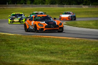 #72 Mercedes-AMG GT4 of Kenny Murillo and Christian Sczymzak, Murillo Racing, SL, Pirelli GT4 America, SRO America, VIRginia International Raceway, Alton, VA, June 2021. | Fabian Lagunas/SRO