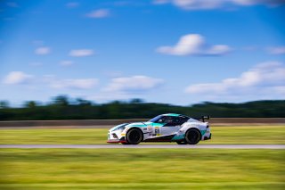 #68 Toyota GR Supra GT4 of Kevin Conway and John Geesbreght, Smooge Racing, Pro-Am, Pirelli GT4 America, SRO America, VIRginia International Raceway, Alton, VA, June 2021. | Fabian Lagunas/SRO