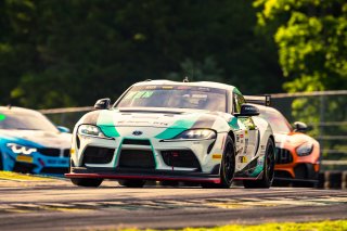 #68 Toyota GR Supra GT4 of Kevin Conway and John Geesbreght, Smooge Racing, Pro-Am, Pirelli GT4 America, SRO America, VIRginia International Raceway, Alton, VA, June 2021. | Fabian Lagunas/SRO