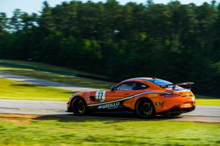 #72 Mercedes-AMG GT4 of Kenny Murillo and Christian Sczymzak, Murillo Racing, SL, Pirelli GT4 America, SRO America, VIRginia International Raceway, Alton, VA, June 2021. | Fabian Lagunas/SRO