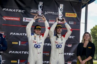 #94 BMW M4 GT4 of Jon Miller and Chandler Hull, BimmerWorld Racing, SL, Pirelli GT4 America, SRO America, VIRginia International Raceway, Alton, VA, June 2021. | Brian Cleary/SRO