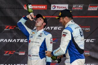 #66 Porsche 718 Cayman GT4 CLUBSPORT MR of Derek DeBoer and Spencer Pumpelly, TRG-The Racers Group, Pro-Am, Pirelli GT4 America, SRO America, Virginia International Raceway, Alton, VA, June 2021. | Brian Cleary/SRO