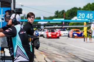 #68 Toyota GR Supra GT4 of Kevin Conway and John Geesbreght, Smooge Racing, Pro-Am, Pirelli GT4 America, SRO America, VIRginia International Raceway, Alton, VA, June 2021. | Fabian Lagunas/SRO