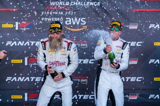 #16 Mercedes-AMG GT4 of John Allen and Kris Wilson, Capstone Motorsports, Am, Pirelli GT4 America, SRO America, VA, VIRginia International Raceway, June 2021. | Fabian Lagunas/SRO