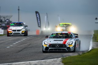 #35 Mercedes-AMG GT4 of Michai Stephens and Colin Mullan, Conquest Racing West, Silver, Pirelli GT4 America, SRO America, Road America, Elkhart Lake, Aug 2021. | Fabian Lagunas/SRO